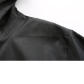 Men Recycled Jacket Rpet Rainjacket  Taped Seam Rain-proof Self Packable Raincoat with Fabric from 100% Recycled Polyester 300T